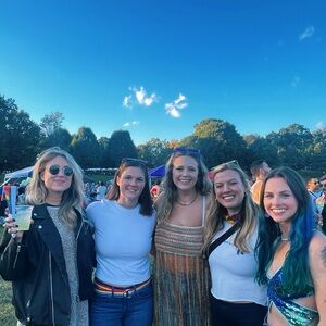 Colorful Striped Chain Dress